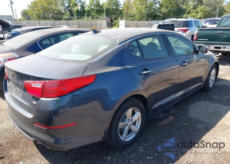 2015 Kia Optima Lx z USA, uszkodzony, nr VIN 5XXGM4A78FG485808